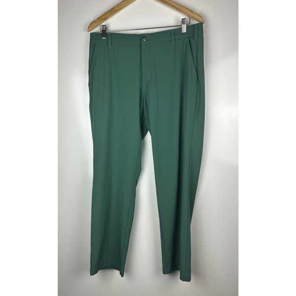 Adidas Men's Golf Ultimate 365 Chino Pants Green Stretch Pockets Size 34 x 30 - Picture 2 of 13